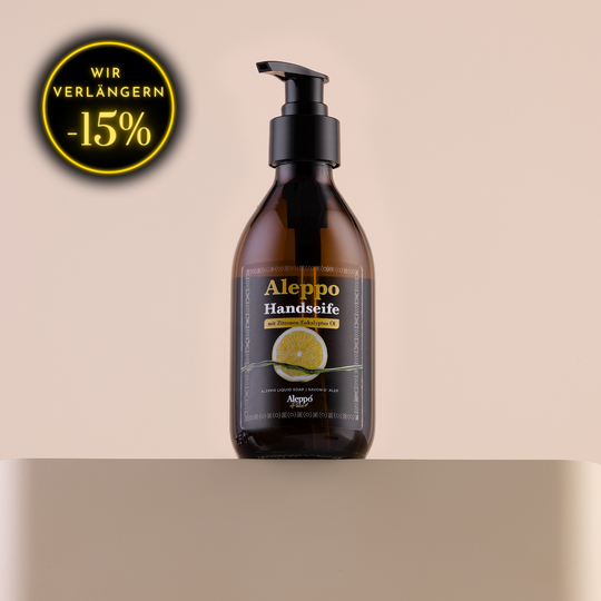 Aleppo-Seife flüssig, Eukalyptus-Zitrone