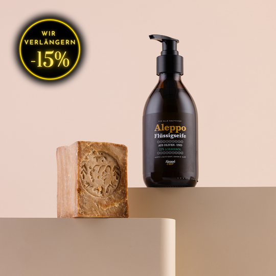 Aleppo Duo - Aleppo-Seife 35% & Aleppo-Seife flüssig 12%