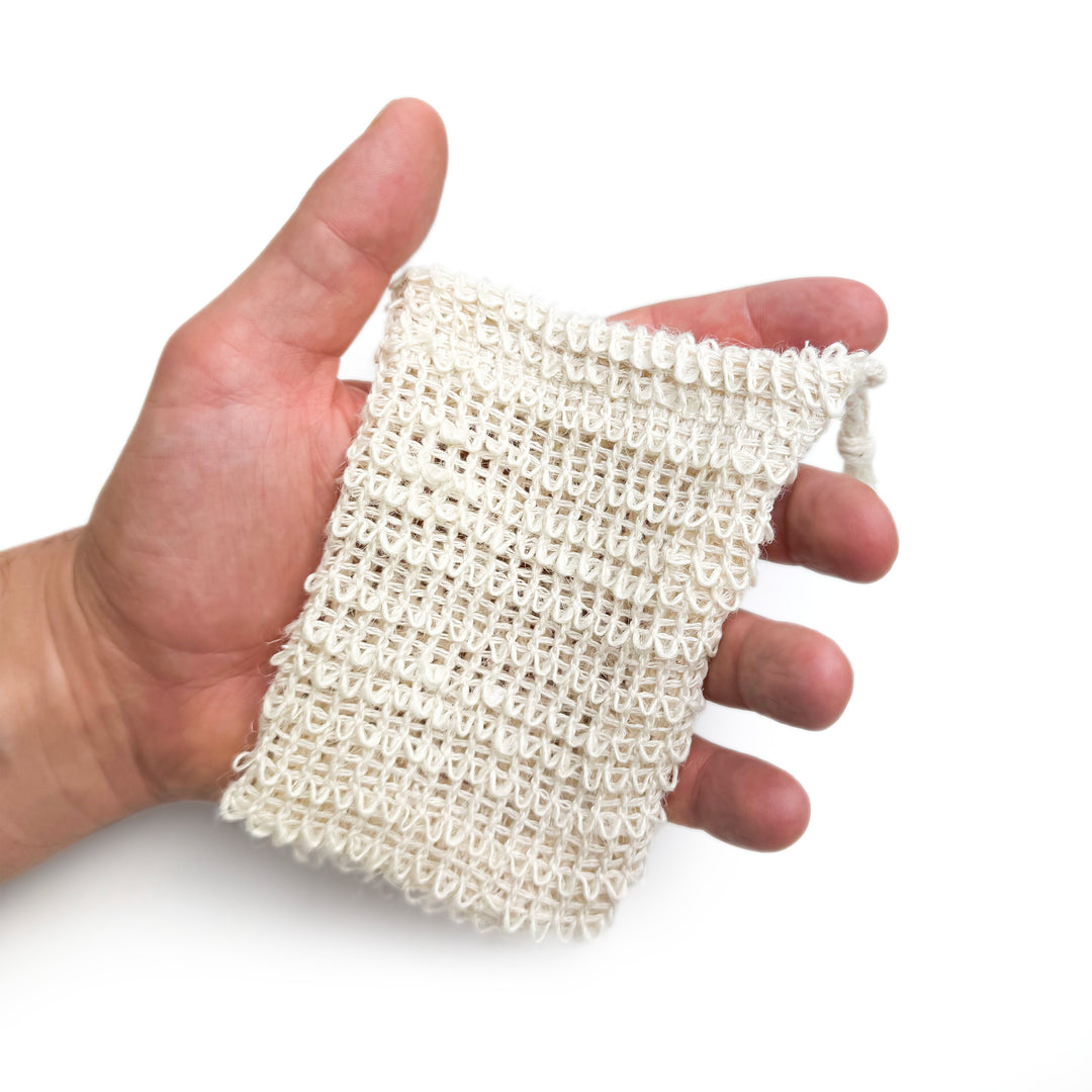 Hochwertiges Sisal-Seifensäckchen (plastikfrei)