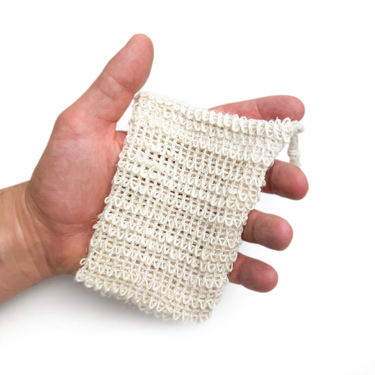 Hochwertiges Sisal-Seifensäckchen (plastikfrei)